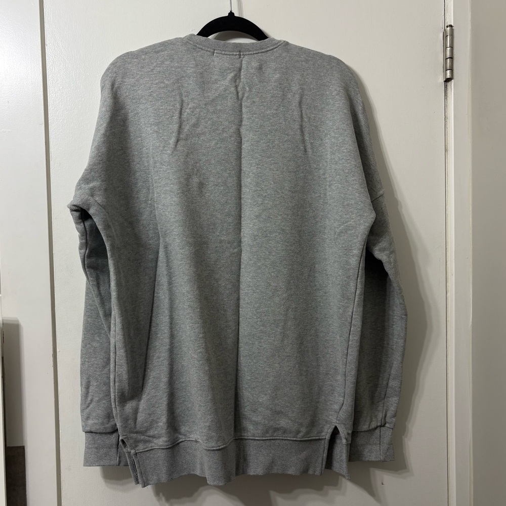 Needles Gray Crewneck Sweatshirt with Felix the cat Pocket - Picture 2 of 4